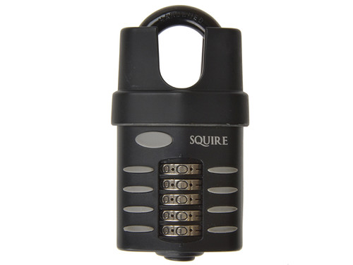Henry Squire HSQCP60CS CP60 Combination Padlock 5-Wheel 60mm Close Shackle | Toolden