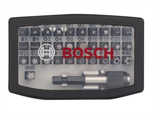Bosch BSH017319 Screwdriver Bit Set 32 Piece | Toolden