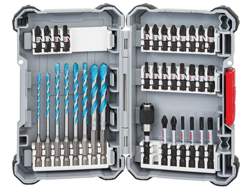 Bosch BSH577147 Impact Control Multi Construction & Screwdriver Bit Set^ 35 Piece | Toolden