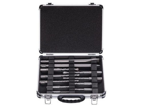 Bosch BSH578765 SDS Plus Mixed Hammer Drill & Chisel Set^ 11 Piece | Toolden