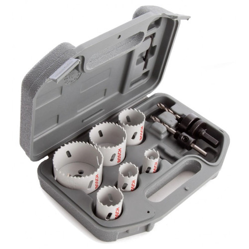 Bosch BSH580804 Bi-Metal Holesaw Set for Electricians 9 Piece