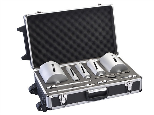 Bosch BSH587007 Diamond Dry Core Cutter Set of 5 Plus Accessories G 1/2in 11 Piece | Toolden
