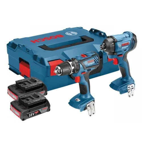 Bosch BSHGSBGDR182 Cordless Twin Pack 18V 2 x 3.0Ah Li-Ion