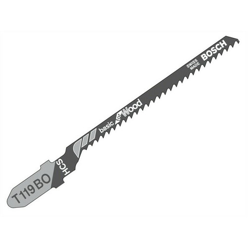Bosch BSHT119BO T119BO Jigsaw Blade 1 x Pack of 5 Wood