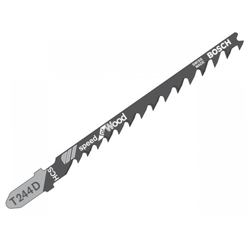 Bosch BSHT244D T244D Jigsaw Blade 1 x Pack of 5 Wood