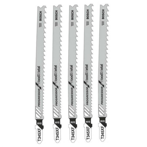 Bosch T345XF Jigsaw Blade 1 x Pack of 5 SPEC
