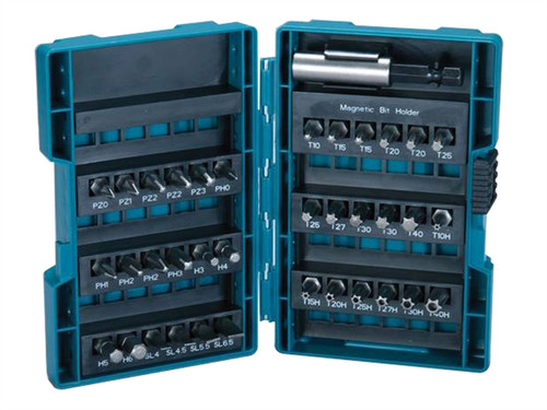 Makita MAKB28606 B-28606-10 Screw Bit Set 37 Piece | Toolden
