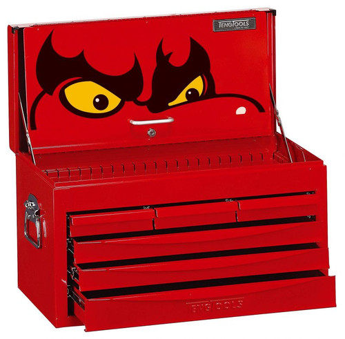 Teng Tools 6 Drawer 8 Series SV Top Box - TC806SV  | Toolden