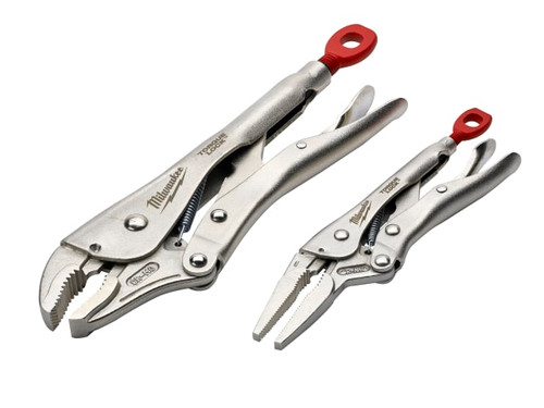 Milwaukee Locking Pliers (Twin Pack) | Toolden