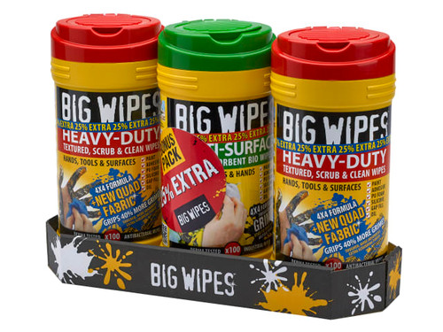 Big Wipes (Triple Pack + 25% Extra Free) | Toolden
