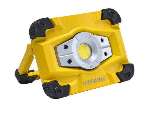 Faithfull Power Plus Rechargeable Work Light Magnetic Base 10W | Toolden