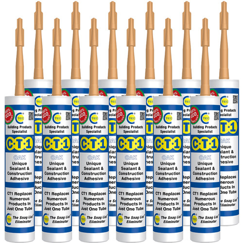 CT1 Sealant & Construction Adhesive Oak