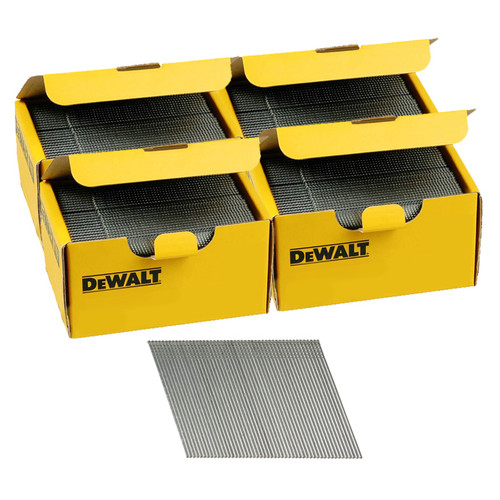 DeWalt DT9902QZ 10000 pack 44mm 16G Angled Galvanised Nails from Toolden
