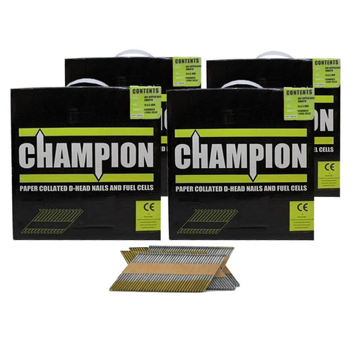 Champion 3.1 x 90mm Electro Galvanised Annular Ring Nails 8800