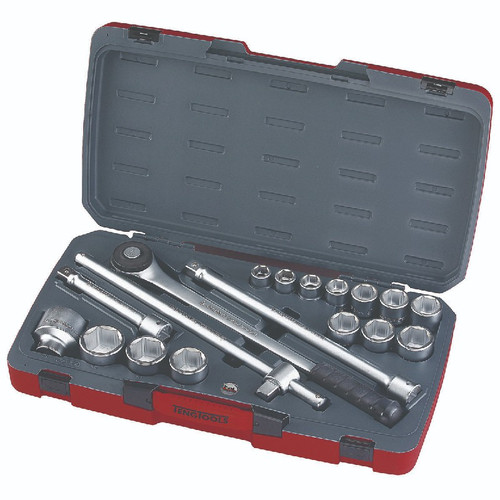 Teng Tool T3418-6 Metric 18 Pieces 3/4in Drive Socket Set