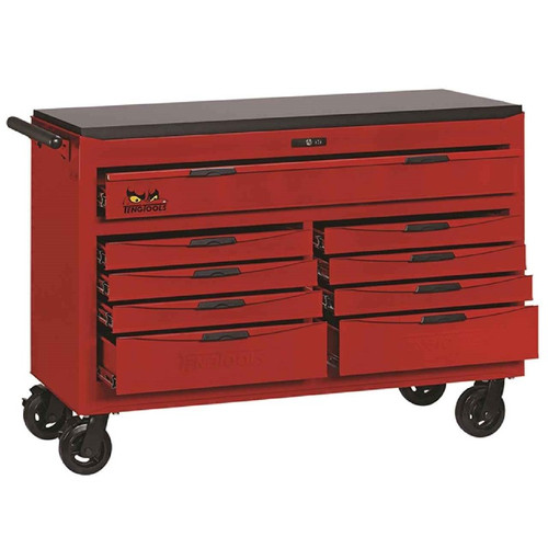 Teng Tools TCW809N 8 Series 9 Drawer 53 inch Wide Roller Cabinet