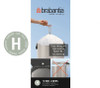 Brabantia Size H SmartFix Perfect Fit Bin Liners 40 to 50 Litre 10 Bags Roll
