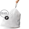 simplehuman SureFit Perfect Fit Bin Liners Size P