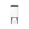 Bo Touch Bin With 3 Inner Buckets, 3 x 11 Litre - White