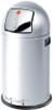 Hailo KickMaxx 35 Large Capacity Bin Capri - Stainless Steel