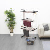 Tower Rose Gold 3 Tier Airer Black