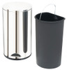 Lamboro Curva 30 Litre Stainless Steel Pedal Bin