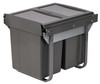 Austen & Co. 40L Built-In Hinged Cupboard Kitchen Bin - 3 Compartments