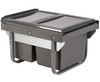 Austen & Co. 30L Built-In Hinged Cupboard Kitchen Bin - 2 Compartments