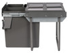 Austen & Co. 68L Pull Out Cupboard Kitchen Bin - 3 Compartments