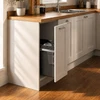 Austen & Co. 40L Pull Out Cupboard Kitchen Bin - 2 Compartments