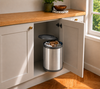 Austen & Co. 15L Built-In Hinged Cupboard Kitchen Bin - 1 Compartment