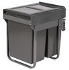 Austen & Co. 60L Pull Out Cupboard Kitchen Bin - 2 Compartments
