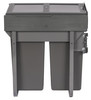 Austen & Co. 56L Pull Out Cupboard Kitchen Bin - 2 Compartments