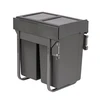 Austen & Co. 56L Pull Out Cupboard Kitchen Bin - 2 Compartments