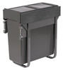 Austen & Co. 34L Pull Out Cupboard Kitchen Bin - 1 Compartment