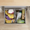 Wesco Light Grey Double Shorty Slide Out Built-In Bin