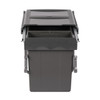 Austen & Co. 40L Built-In Pull Out Cupboard Kitchen Bin - 2 Compartments