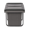 Austen & Co. 40L Built-In Pull Out Cupboard Kitchen Bin - 2 Compartments