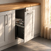 Austen & Co. 40L Pull Out Cupboard Kitchen Bin - 3 Compartments