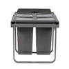 Austen & Co. 68L Built-In Pull Out Cupboard Kitchen Bin - 2 Compartments