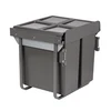 Austen & Co. 68L Built-In Pull Out Cupboard Kitchen Bin - 2 Compartments
