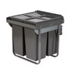Austen & Co. 68L Built-In Pull Out Cupboard Kitchen Bin - 4 Compartments