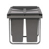 Austen & Co. 68L Built-In Pull Out Cupboard Kitchen Bin - 4 Compartments