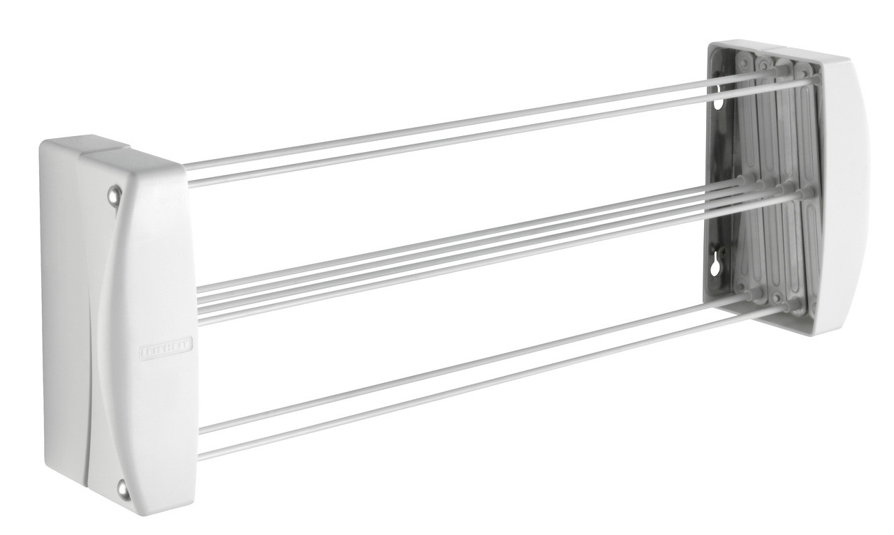 Leifheit Teleclip 42 Extendable Wall Mounted Clothes Airer