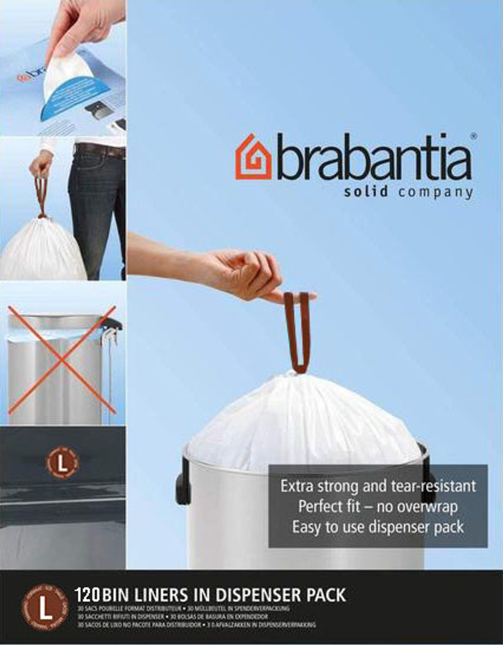 Brabantia Bin Liners C Bag 10-12L - Hard To Find Items