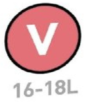 simplehuman SureFit Perfect Fit Bin Liners Size V Laundry Company