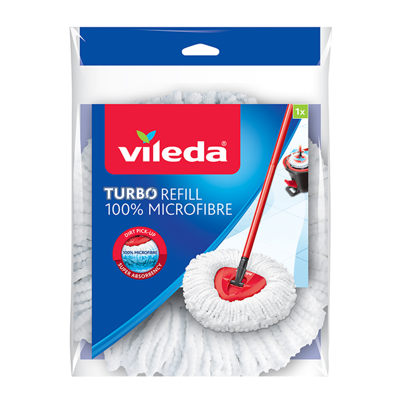 Vileda Turbo Classic 100% Microfibre Refill - Laundry Company