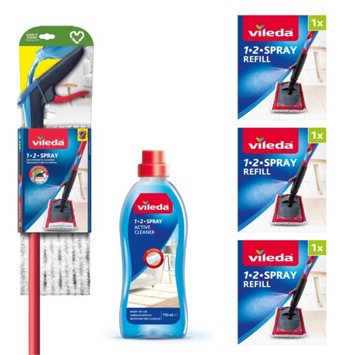 Vileda 1-2 Spray Bundle Vileda 1-2 Spray Bundle