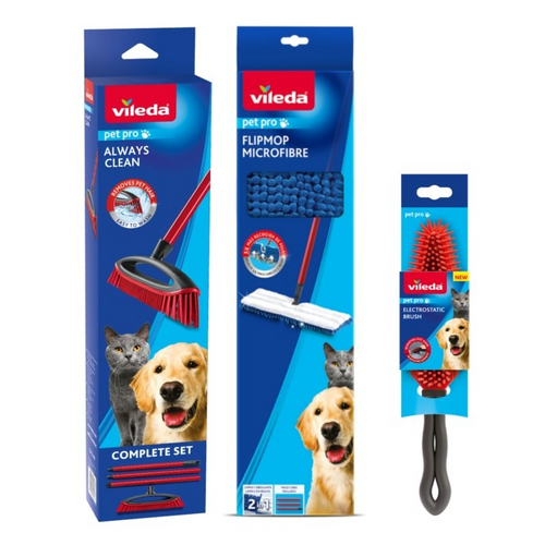 Vileda Pet Pro Cleaning Trio Vileda Pet Pro Cleaning Trio