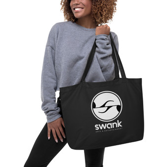 SWANK Large organic tote bag